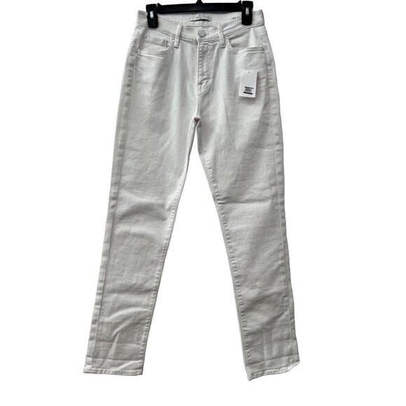 NWT FIDELITY DENIM Size 26 Oh Boy Boyfriend Jeans In Vintage White MSRP $218 - Picture 3 of 12